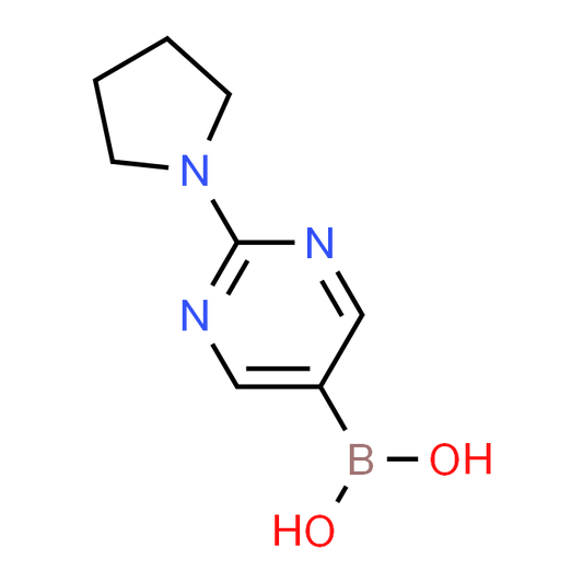 (2-(Pyrrolidin-1-yl)pyrimidin-5-yl)boronic acid