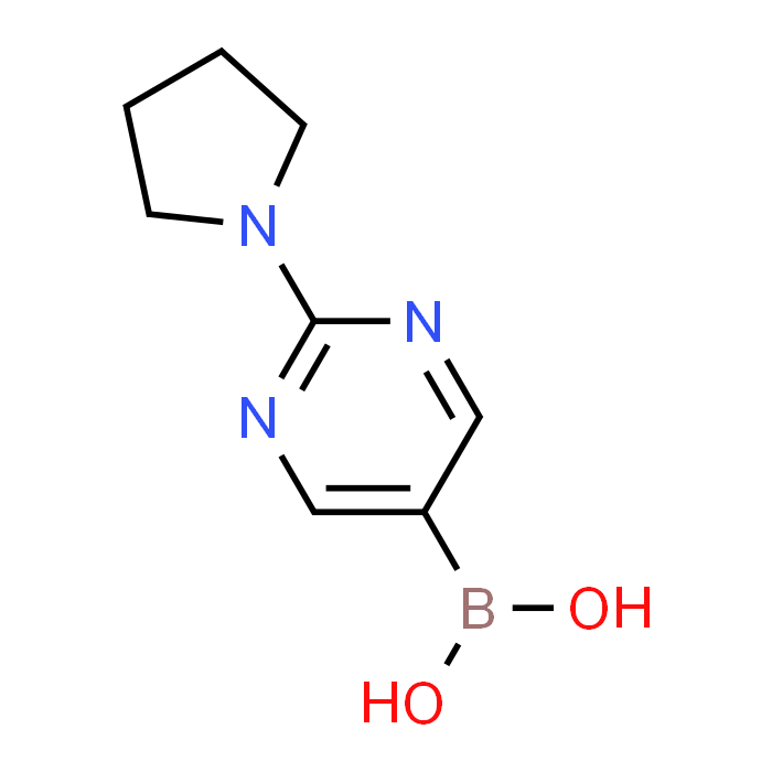 (2-(Pyrrolidin-1-yl)pyrimidin-5-yl)boronic acid