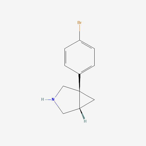 (1R,5S)-1-(4-Bromophenyl)-3-azabicyclo[3.1.0]hexane
