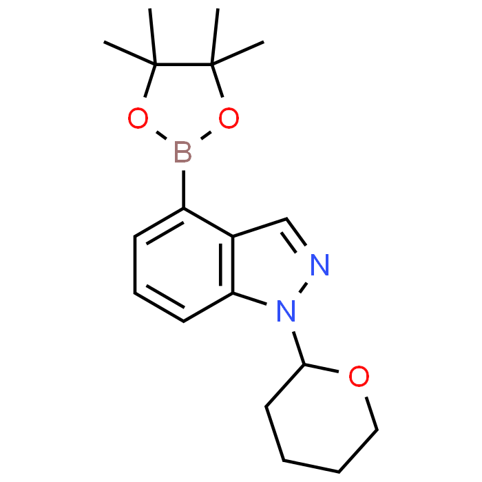 1-(Tetrahydropyran-2-yl)-4-(4,4,5,5-tetramethyl[1,3,2]dioxaborolan-2-yl)-1H-indazole