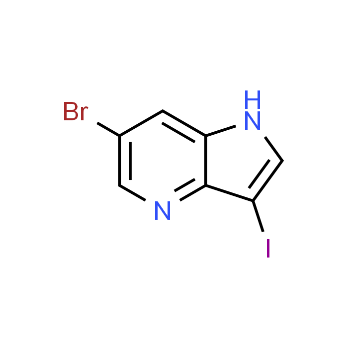 6-Bromo-3-iodo-1H-pyrrolo[3,2-b]pyridine