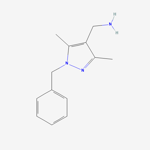 (1-Benzyl-3,5-dimethyl-1H-pyrazol-4-yl)methanamine