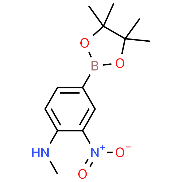 N-Methyl-2-nitro-4-(4,4,5,5-tetramethyl-1,3,2-dioxaborolan-2-yl)aniline