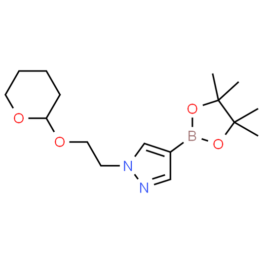1-(2-((Tetrahydro-2H-pyran-2-yl)oxy)ethyl)-4-(4,4,5,5-tetramethyl-1,3,2-dioxaborolan-2-yl)-1H-pyrazole