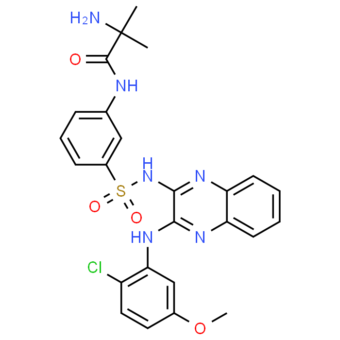 N-(3-(Benzo[c][1,2,5]thiadiazol-5-ylamino)quinoxalin-2-yl)-4-methylbenzenesulfonamide