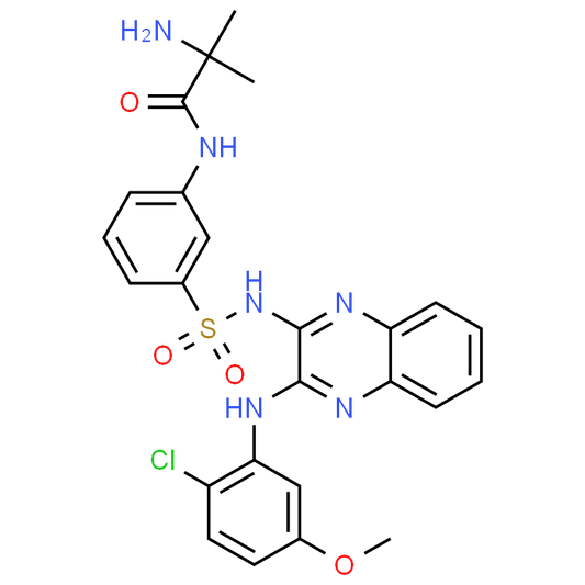N-(3-(Benzo[c][1,2,5]thiadiazol-5-ylamino)quinoxalin-2-yl)-4-methylbenzenesulfonamide