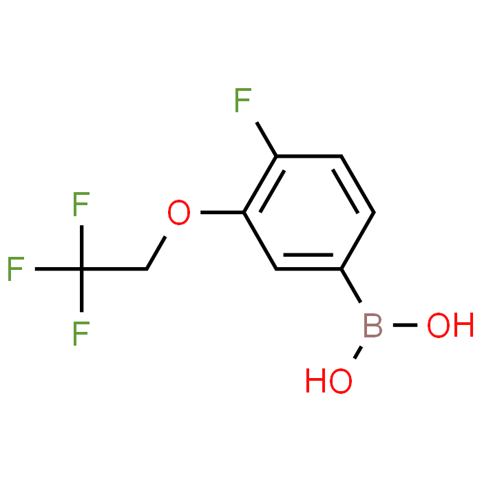 (4-Fluoro-3-(2,2,2-trifluoroethoxy)phenyl)boronic acid