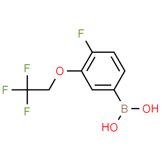 (4-Fluoro-3-(2,2,2-trifluoroethoxy)phenyl)boronic acid