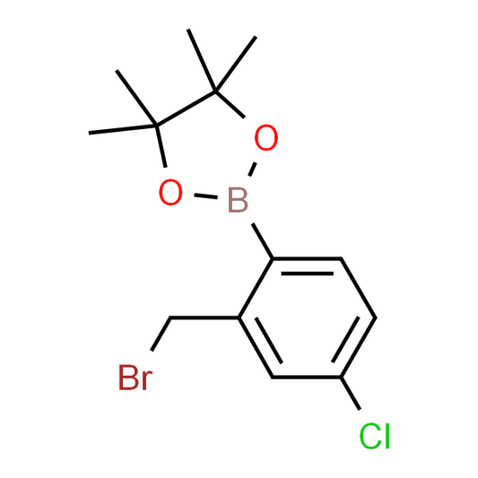 2-(2-(Bromomethyl)-4-chlorophenyl)-4,4,5,5-tetramethyl-1,3,2-dioxaborolane