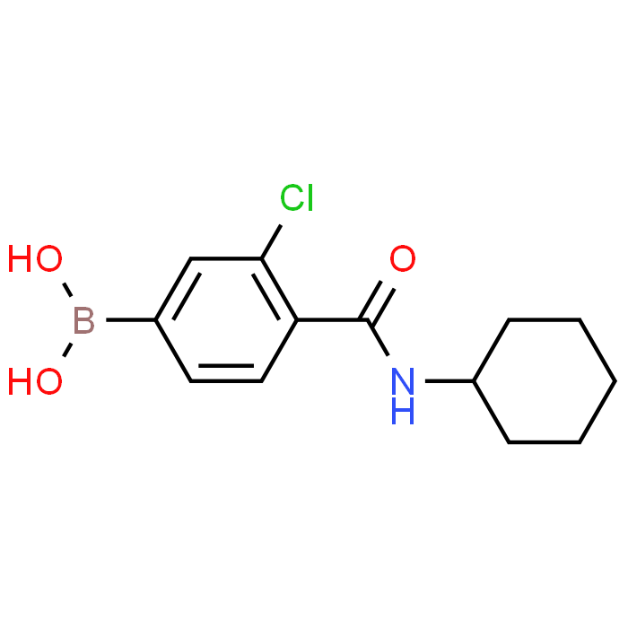 (3-Chloro-4-(cyclohexylcarbamoyl)phenyl)boronic acid