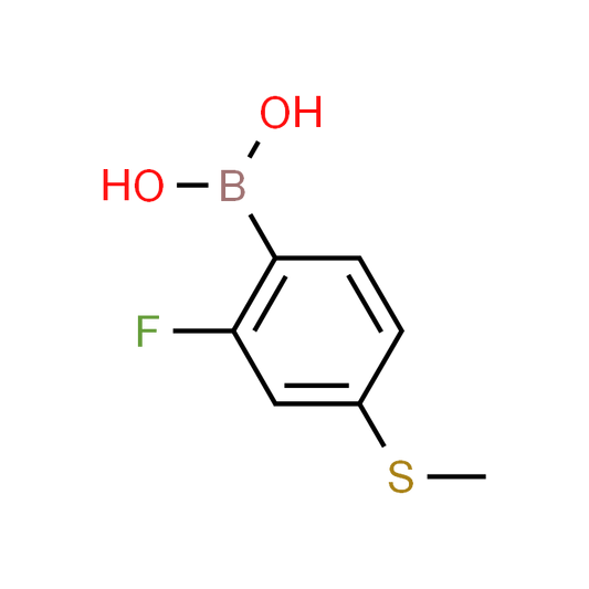 (2-Fluoro-4-(methylthio)phenyl)boronic acid