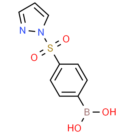 (4-((1H-Pyrazol-1-yl)sulfonyl)phenyl)boronic acid