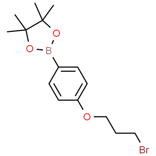 2-(4-(3-Bromopropoxy)phenyl)-4,4,5,5-tetramethyl-1,3,2-dioxaborolane