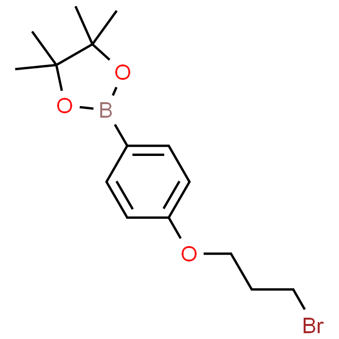 4-(3-Bromopropoxy)phenylboronic acid, pinacol ester