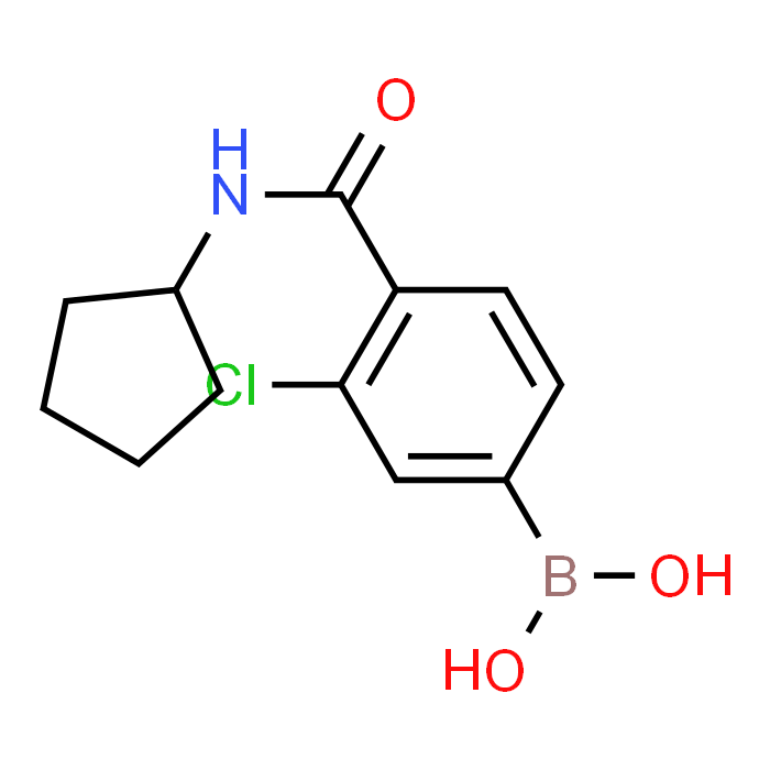 (3-Chloro-4-(cyclopentylcarbamoyl)phenyl)boronic acid