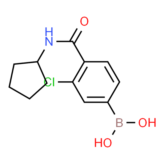 (3-Chloro-4-(cyclopentylcarbamoyl)phenyl)boronic acid