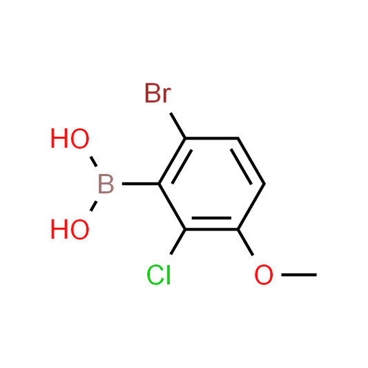 (6-Bromo-2-chloro-3-methoxyphenyl)boronic acid