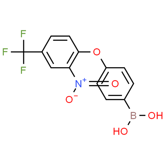 (4-(2-Nitro-4-(trifluoromethyl)phenoxy)phenyl)boronic acid