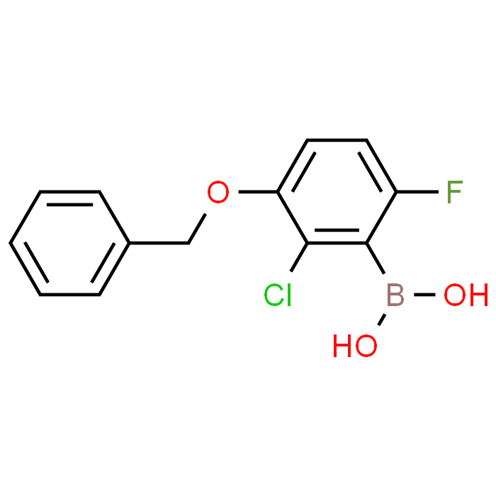 3-Benzyloxy-2-chloro-6-fluorophenylboronic acid