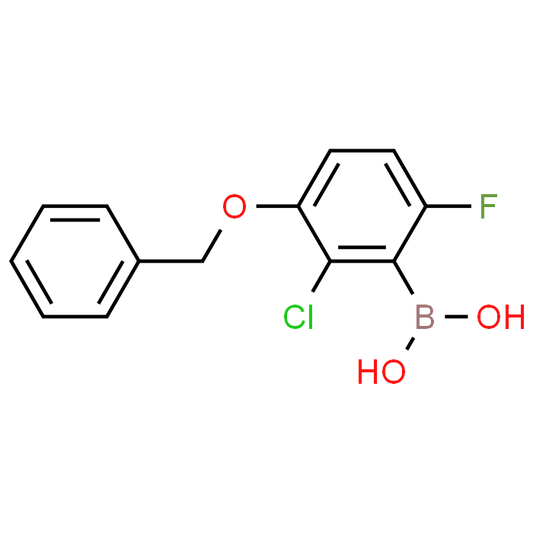 3-Benzyloxy-2-chloro-6-fluorophenylboronic acid