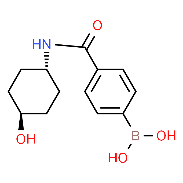 (4-((trans-4-Hydroxycyclohexyl)carbamoyl)phenyl)boronic acid