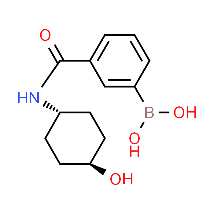 (3-((trans-4-Hydroxycyclohexyl)carbamoyl)phenyl)boronic acid