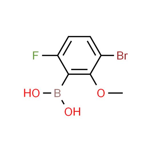 (3-Bromo-6-fluoro-2-methoxyphenyl)boronic acid