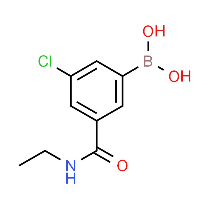 (3-Chloro-5-(ethylcarbamoyl)phenyl)boronic acid