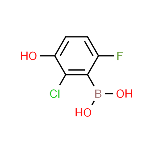 2-Chloro-6-fluoro-3-hydroxyphenylboronic acid