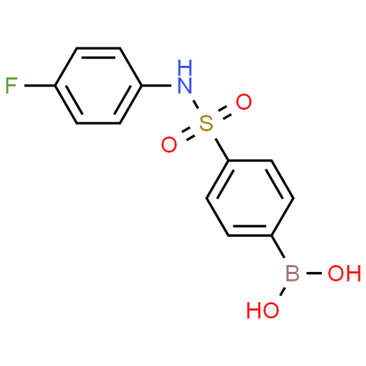 (4-(N-(4-Fluorophenyl)sulfamoyl)phenyl)boronic acid