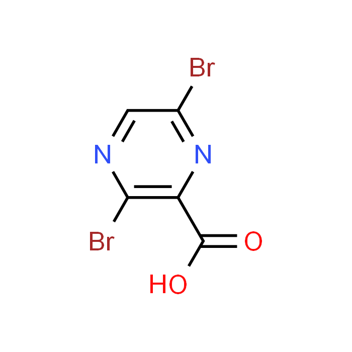 3,6-Dibromo-2-pyrazinecarboxylic Acid