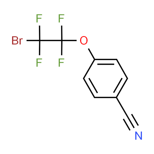 4-(2-Bromo-1,1,2,2-tetrafluoroethoxy)benzonitrile