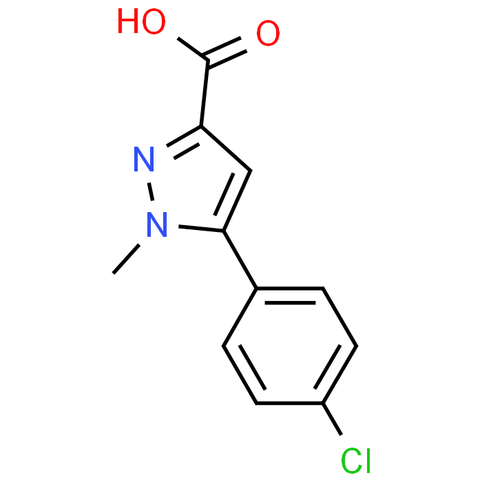 5-(4-Chlorophenyl)-1-methyl-1H-pyrazole-3-carboxylic acid