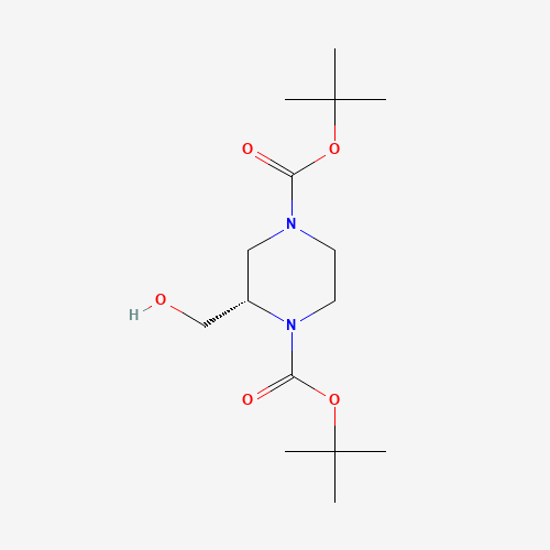(S)-Di-tert-butyl 2-(hydroxymethyl)piperazine-1,4-dicarboxylate