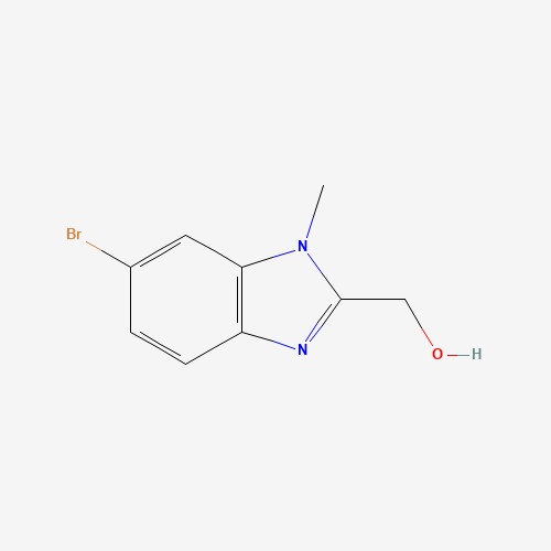 (6-Bromo-1-methyl-1H-1,3-benzodiazol-2-yl)methanol