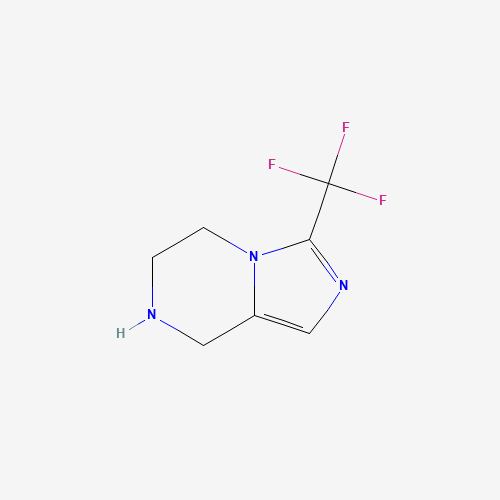 3-(Trifluoromethyl)-5,6,7,8-tetrahydroimidazo-[1,5-a]pyrazine - Achmem