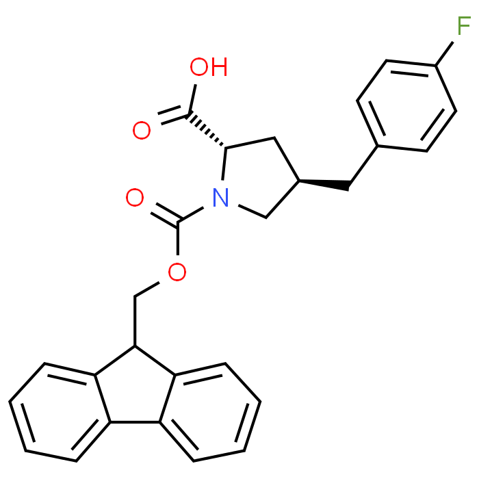 (2S,4R)-Fmoc-4-(4-fluorobenzyl)pyrrolidine-2-carboxylic acid