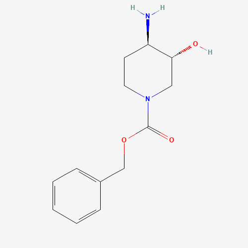 (3R,4R)-Benzyl 4-amino-3-hydroxypiperidine-1-carboxylate