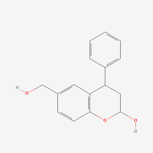 6-(Hydroxymethyl)-4-phenylchroman-2-ol