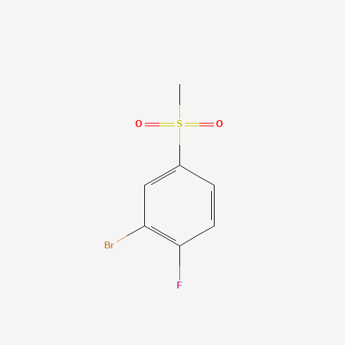 2-Bromo-1-fluoro-4-methanesulfonylbenzene