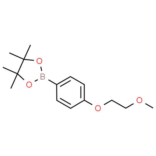 2-(4-(2-Methoxyethoxy)phenyl)-4,4,5,5-tetramethyl-1,3,2-dioxaborolane