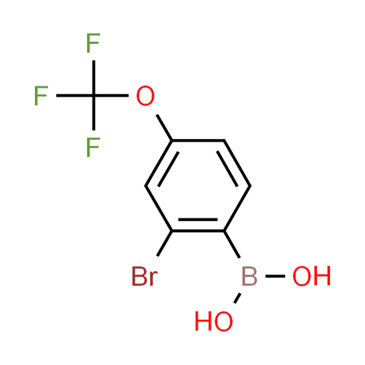 (2-Bromo-4-(trifluoromethoxy)phenyl)boronic acid