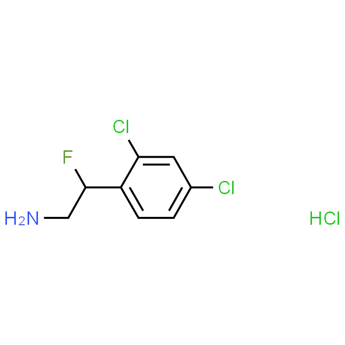 2-(2,4-Dichlorophenyl)-2-fluoroethanamine hydrochloride