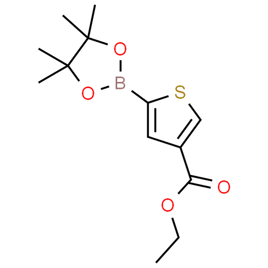 Ethyl 5-(4,4,5,5-tetramethyl-1,3,2-dioxaborolan-2-yl)thiophene-3-carboxylate
