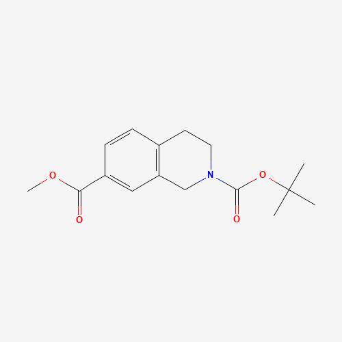 2-tert-Butyl 7-methyl 3,4-dihydroisoquinoline-2,7(1H)-dicarboxylate - Achmem