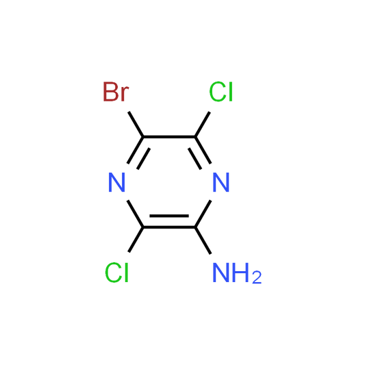 5-Bromo-3,6-dichloropyrazin-2-amine