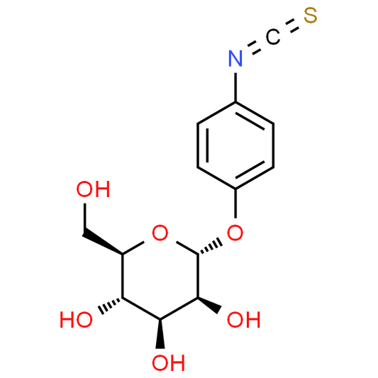 (2R,3S,4S,5S,6R)-2-(Hydroxymethyl)-6-(4-isothiocyanatophenoxy)tetrahydro-2H-pyran-3,4,5-triol