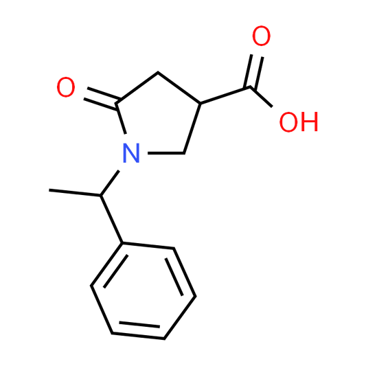 5-Oxo-1-(1-phenylethyl)pyrrolidine-3-carboxylic acid