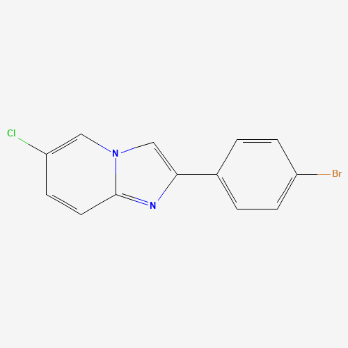 2-(4-Bromophenyl)-6-chloroimidazo[1,2-a]pyridine