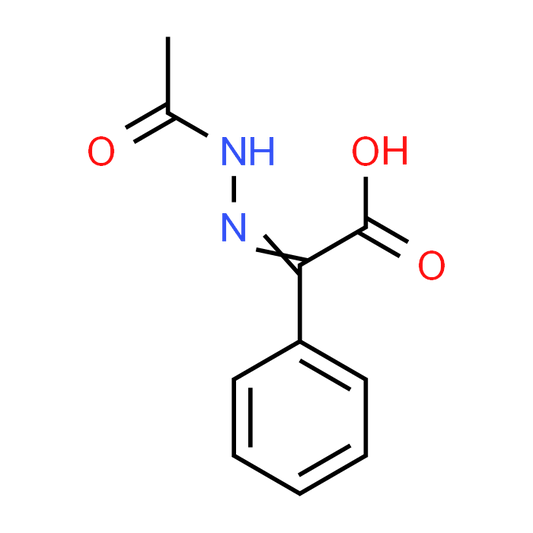 (E)-2-(2-Acetylhydrazono)-2-phenylacetic acid